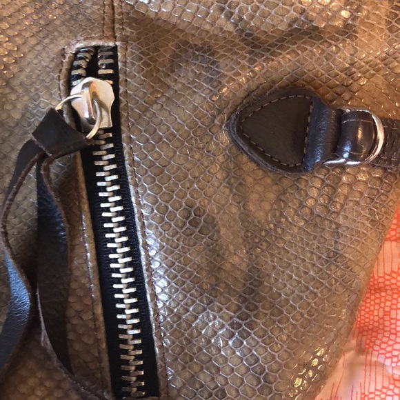 Foley + Corinna F&C Embossed Snake Large Bag - Picture 5 of 8